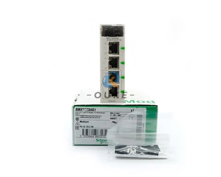 Schneider Ethernet modülü programlanabilir PLC Ethernet Modicon M340 BMXNOC0401 Schneider Ethernet Modicon EtherNte/IP & Modbus TCP M340 modülü